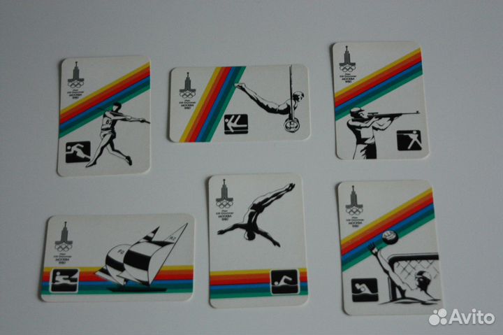 Календарики - олимпиада-80