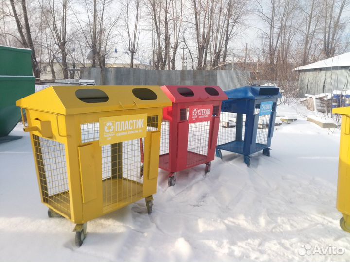 Контейнер для раздельного сбора мусора