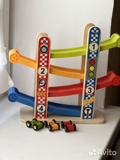 Деревянный трек для детей
