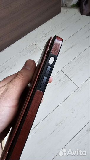 Чехол на iPhone 12 pro max кожа