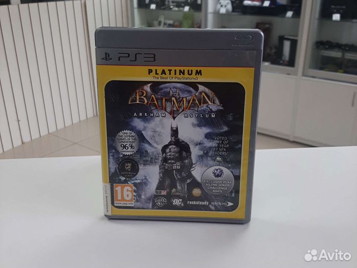 Batman: Arkham Asylum (ps3, б/у)