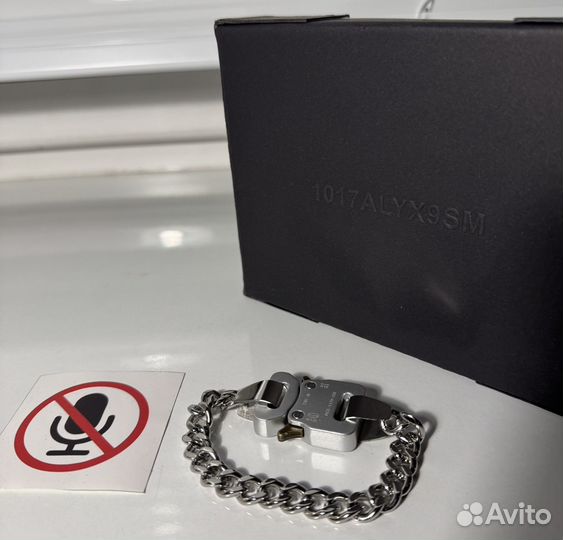 Браслет Alyx 1017 9SM серебряный
