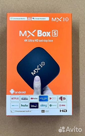 TV BOX MX-10 2/16GB 4K ultra HD