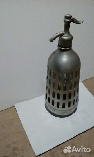 Раритетный советский сифон для воды, напитков