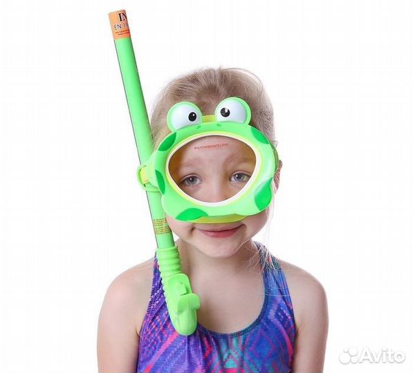 Набор для плавания детский маска+трубка