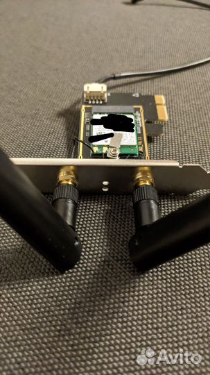Сетевой адаптер WiFi 6E PCI-E AX210 Bluetooth 5.3