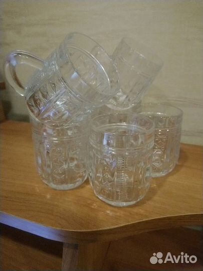 Кружка хрустальная