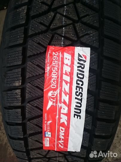 Bridgestone Blizzak DM-V2 265/50 R20 107T