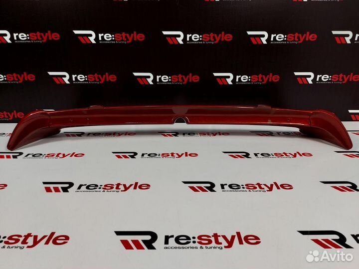 Спойлер Наверх Nissan Note 12 Красный