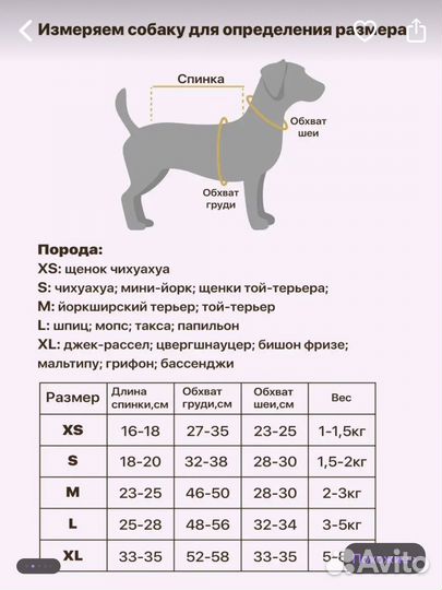 Комбинезон для собаки