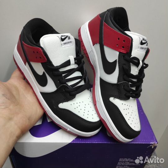 Кроссовки Nike SB dunk натуральная кожа