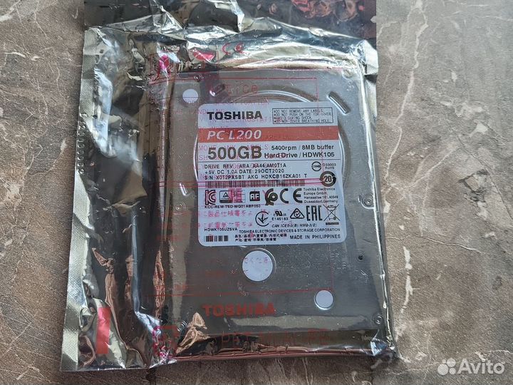 Жесткий диск 500 гб 2.5