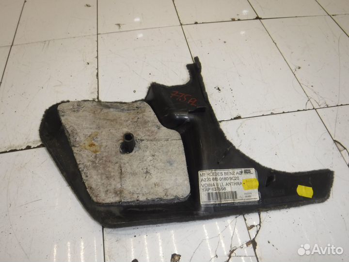 Накладка порога (внутренняя) Mercedes W220 S Class