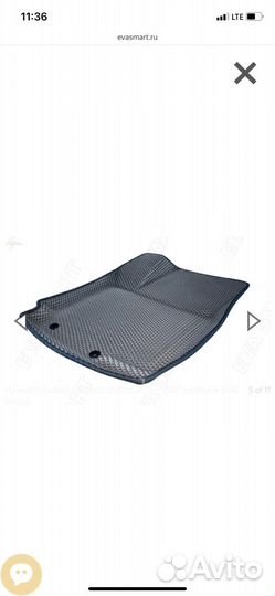 Эваковрики пресс борта Hyundai Solaris I