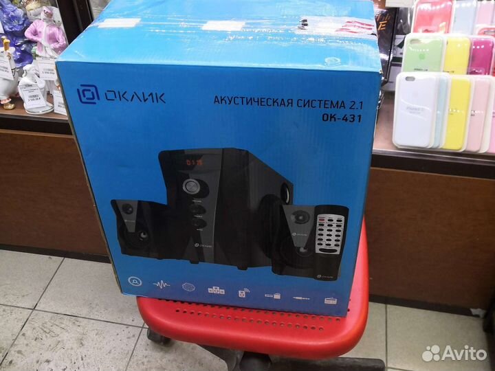 Колонки 2.1 Оклик ок-431