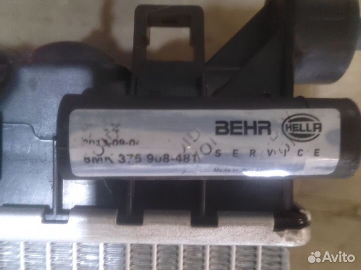 Радиатор opel z18xe z16xe