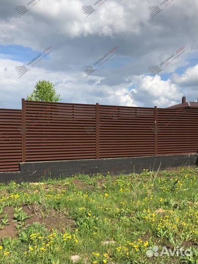 Забор-жалюзи