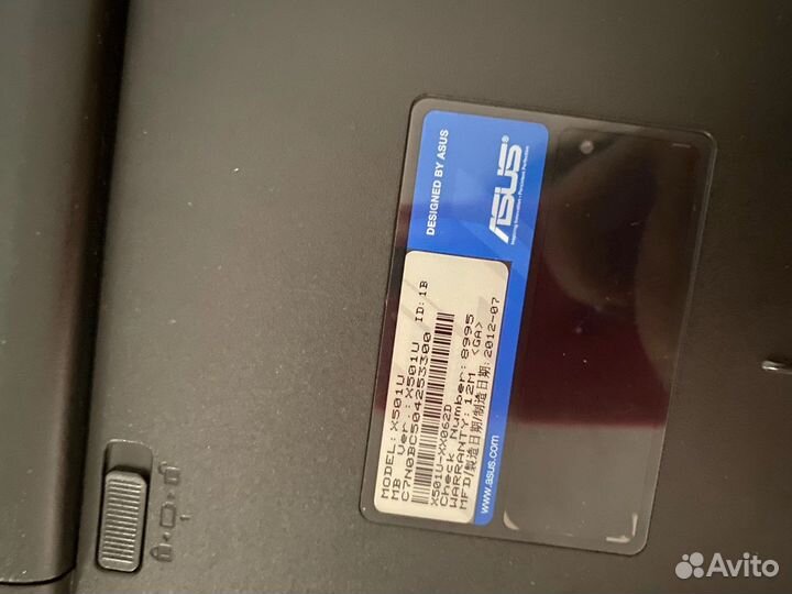 Ноутбук asus