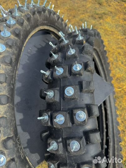 Шипованая зимняя резина 21/18 мотошины новые