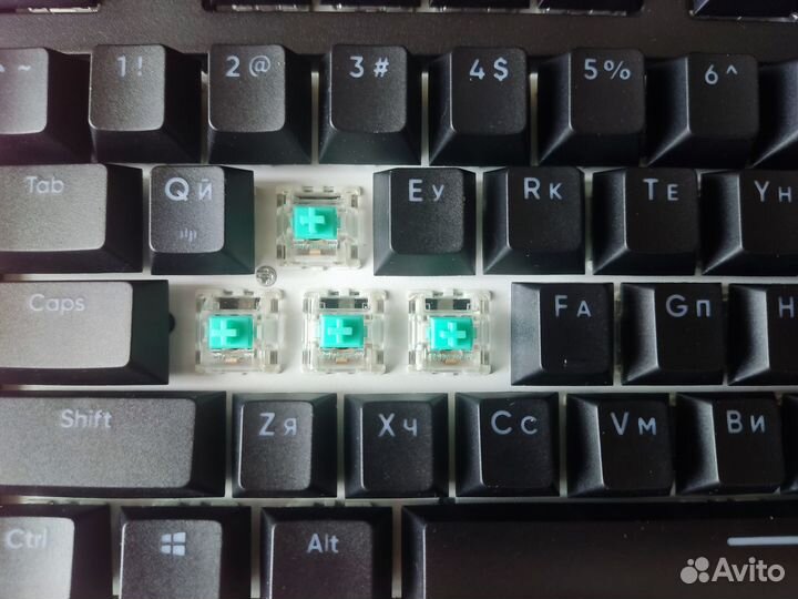 Клавиатура - Darkproject kd104a Gateron Teal Cap