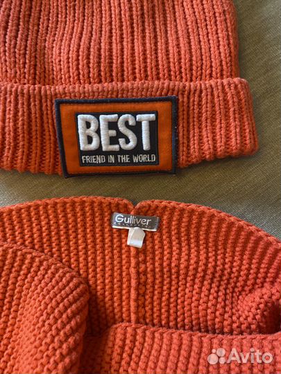 Набор шапка и шарф