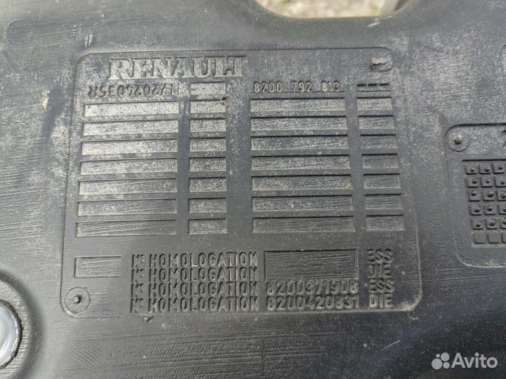 Бензобак Рено Логан Renault Logan