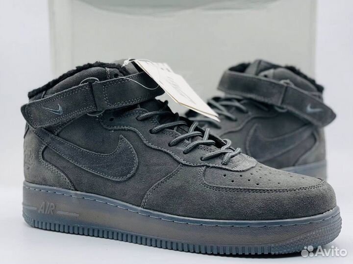 Кроссовки Nike Air Force 1 Mid Зимние