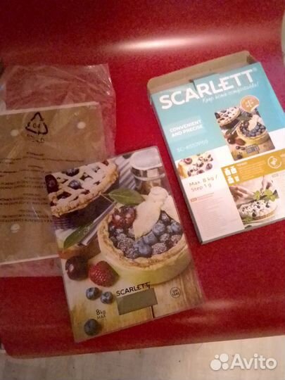 Весы кухонные Scarlett