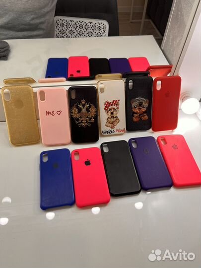 Чехлы на разные модели iPhone в отличном состоянии