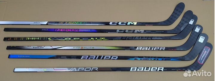 Клюшка хоккейная bauer hyperlite, CCM trigger