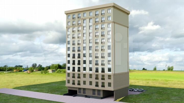 2-к. квартира, 77 м², 7/12 эт.