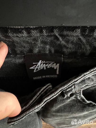 Джинсы Stussy широкие бананы