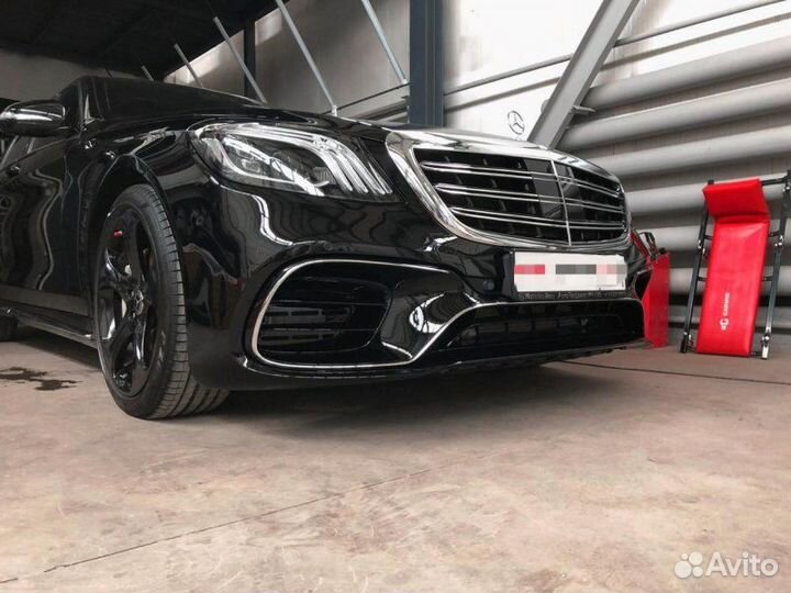 Рестайлинг обвес S-class w222 в стиле S63 AMG с