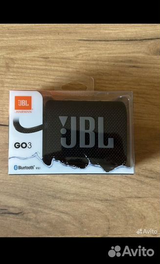 Портативная акустическая система JBL GO 3 Black