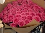 Цветы с доставкой,101 роза,белые,красные розы