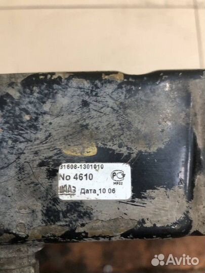 Радиатор системы охлаждения 2-х рядный медный