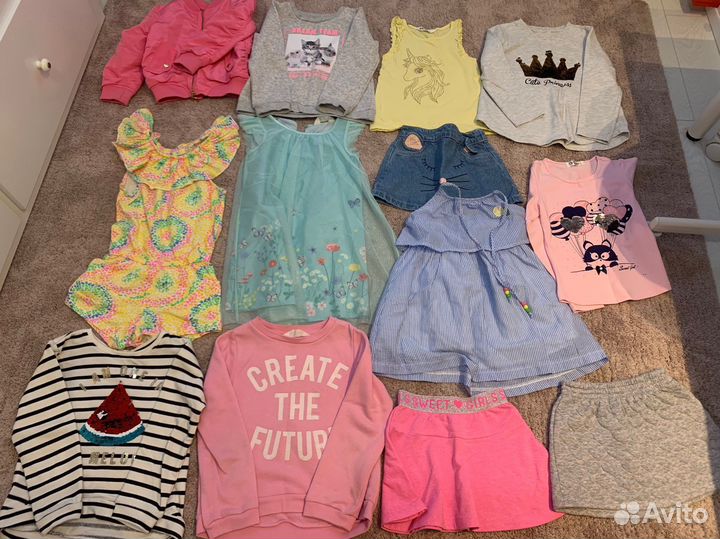 Вещи пакетом на девочку