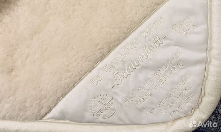 Одеяло Woolmark из овечей шерсти мериноса