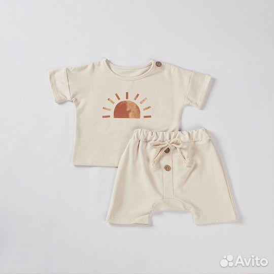 Новый костюм Шорты и футболка на мальчика