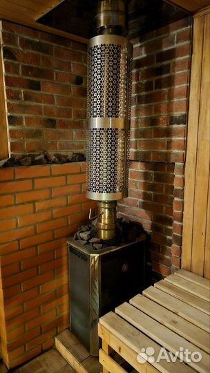 Дом с русской баней на дровах и тёплым чаном