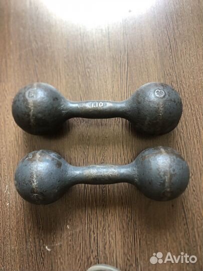 Гантели 6 кг. СССР