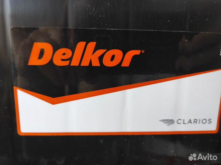 Аккумулятор 75D23L Delkor 65Ah 570CCA 12V Clarios