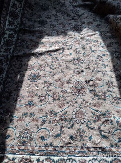 Ковер шерстяной бу размер длина 2,75 шир 1,90