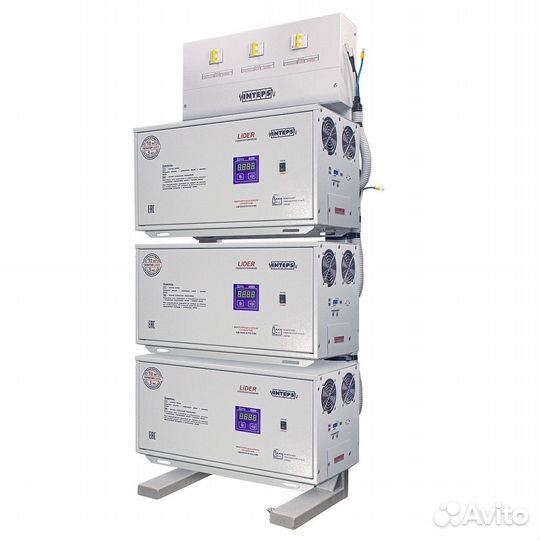 Стабилизатор напряжения lider PS7500W-30 220В 1Ф