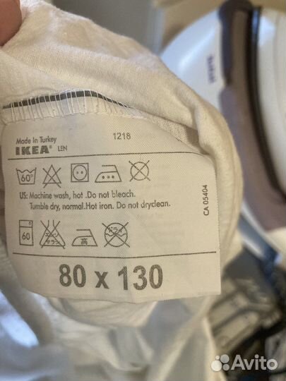 Простынь на резинке Икея 80х130 Турция