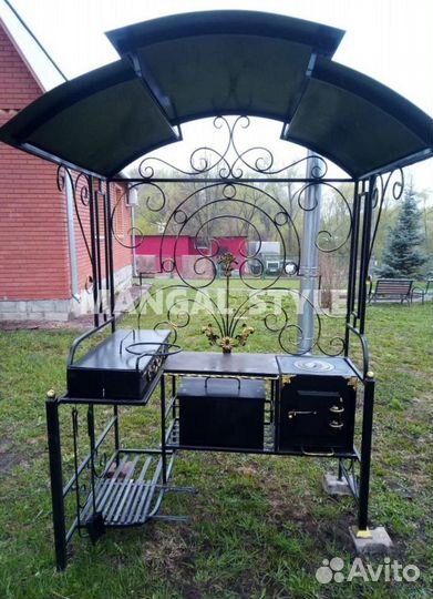 Кованый мангал