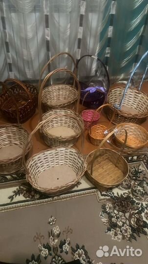Корзина плетеная