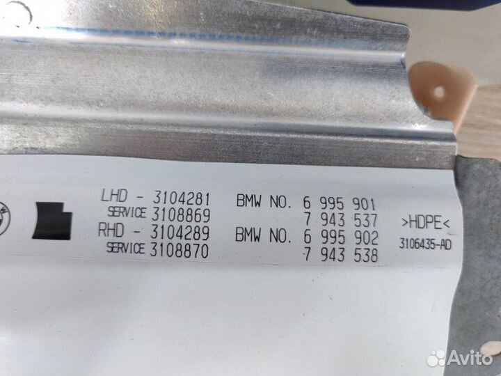 Подушка безопасности пассажира Bmw X5 E70 N52B30AF