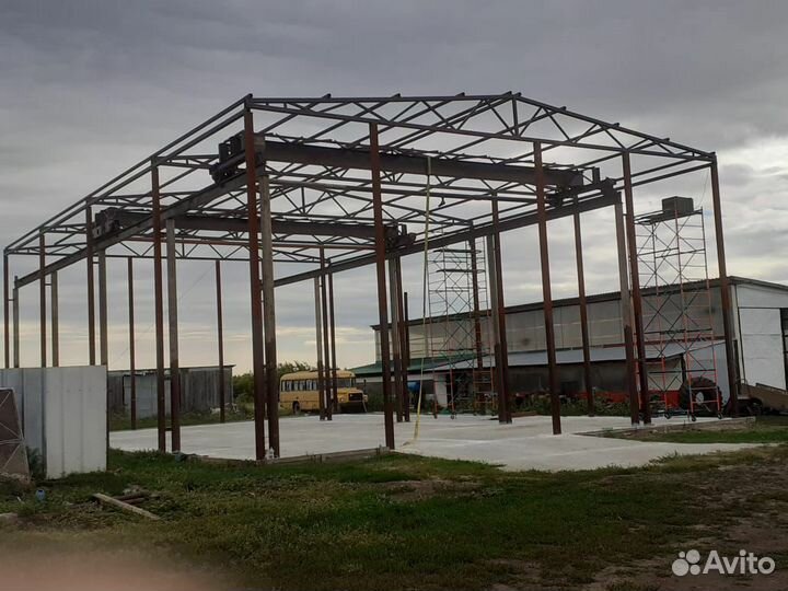 Строительство складов ангаров