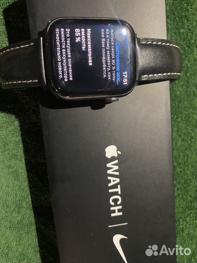 Часы apple watch 6 44 mm nike